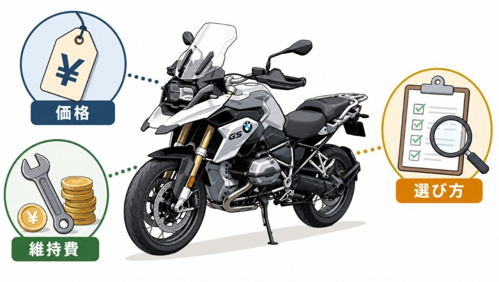 BMWバイク中古購入で失敗しないための注意点｜価格・維持費・選び方２