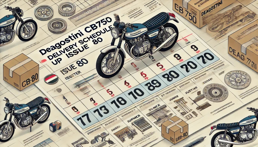 デアゴスティーニのcb750の総額はいくら？再販版の評判や制作期間など情報まとめ