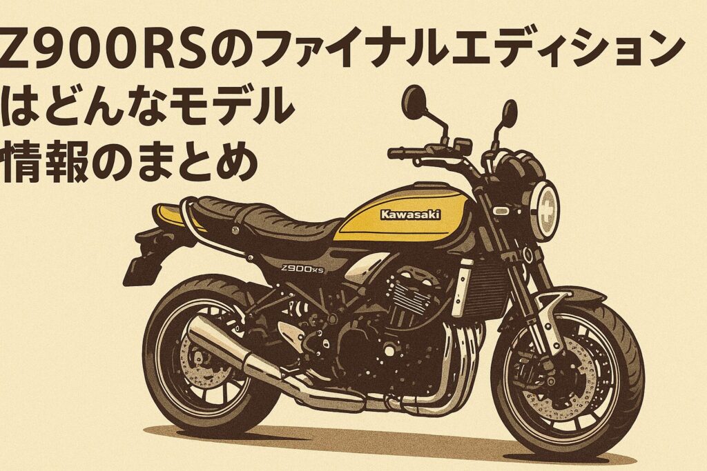 Z900RSのファイナルエディションはどんなモデル?情報のまとめ