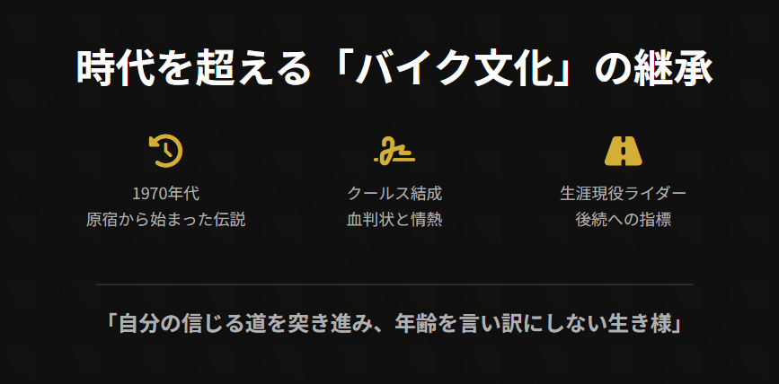 時代を超えて愛される岩城滉一の若い頃のバイク文化